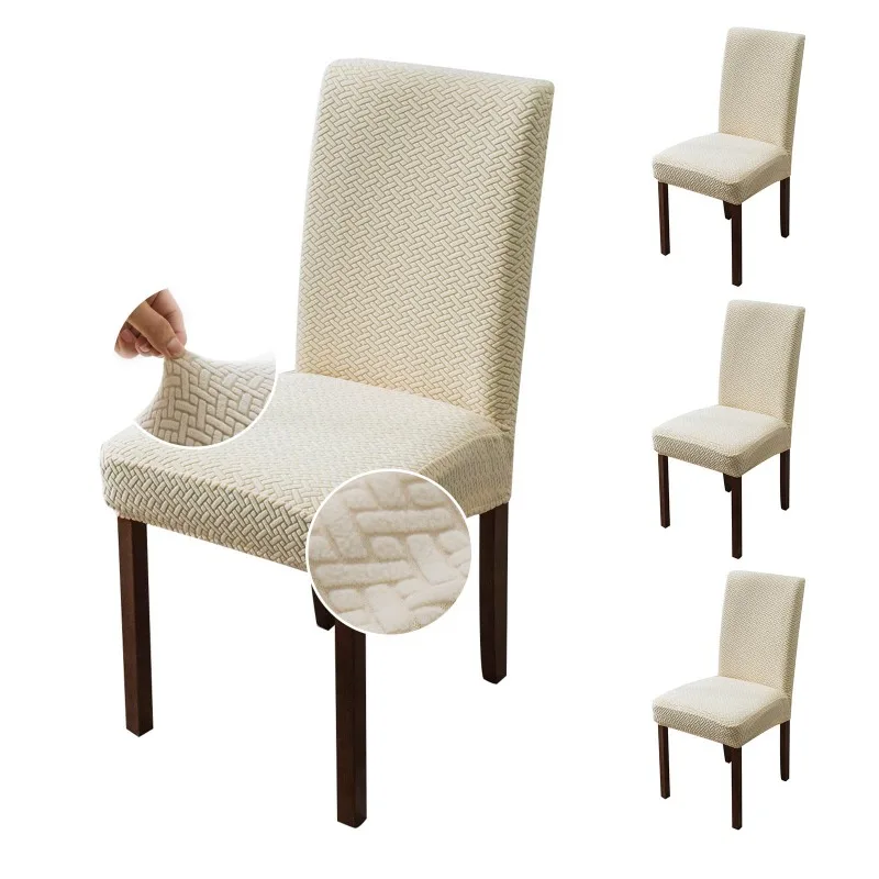 Elastische Stuhlhülle Universalgröße Stuhlbezug Großer Elastischer Sitzbezug Wohnzimmer Stuhlhussen für Zuhause Esszimmer