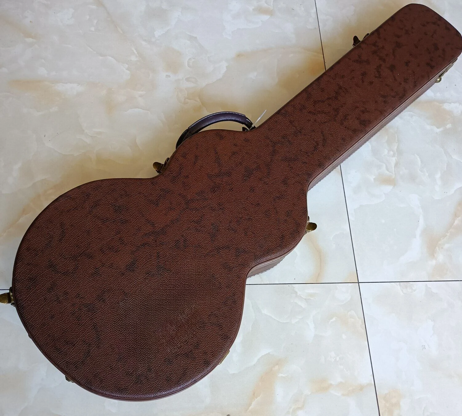 Premium Electric Guitar Hard Case for LP SG ST Style Guitar PU Leather Crocodile Pattern Plush Lining Multiple Options