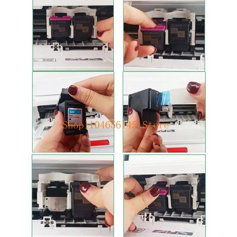 5ASD 304XL CARTRIGEDO COMPLETO PARA 304 HP304 Deskjet 2620 3700 3720 3752 5000 5010