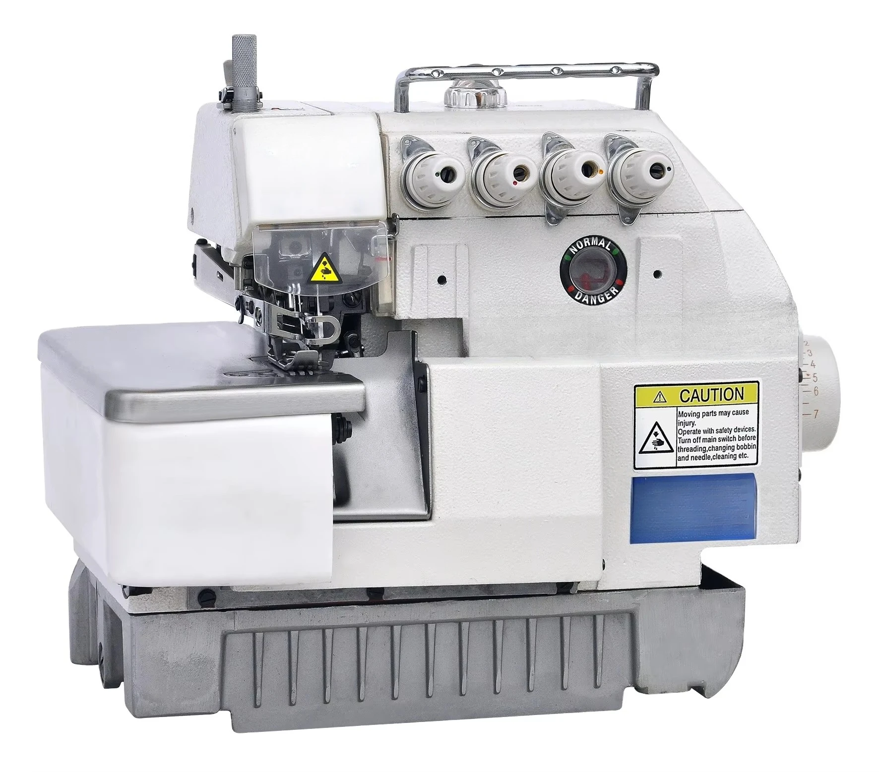 Direct Drive Four Thread Industrial Overlock Sewing Machine for Garment