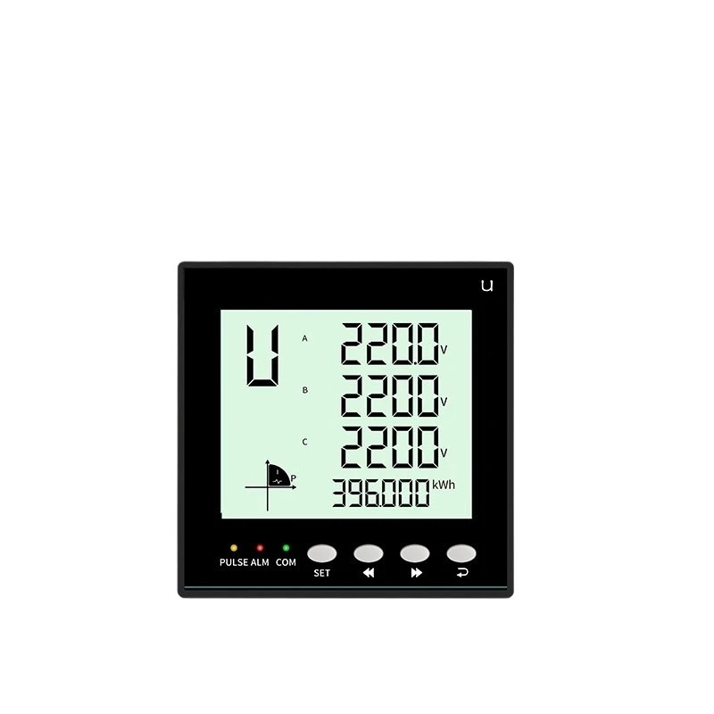 For Smart Meter 4G Three-phase Four-wire, Multi-function Power Current Voltage Harmonic Automatic Power Meter
