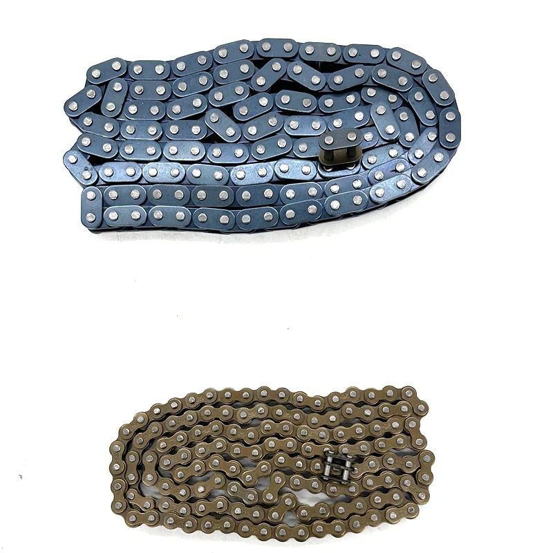 1 Stuks 25H T8f 136l Ketting Met Reserve Master Link Voor 47cc 49cc 2 Takt Motor Atv Quad Kart Crossmotor Pocket Mini Motor Fiets