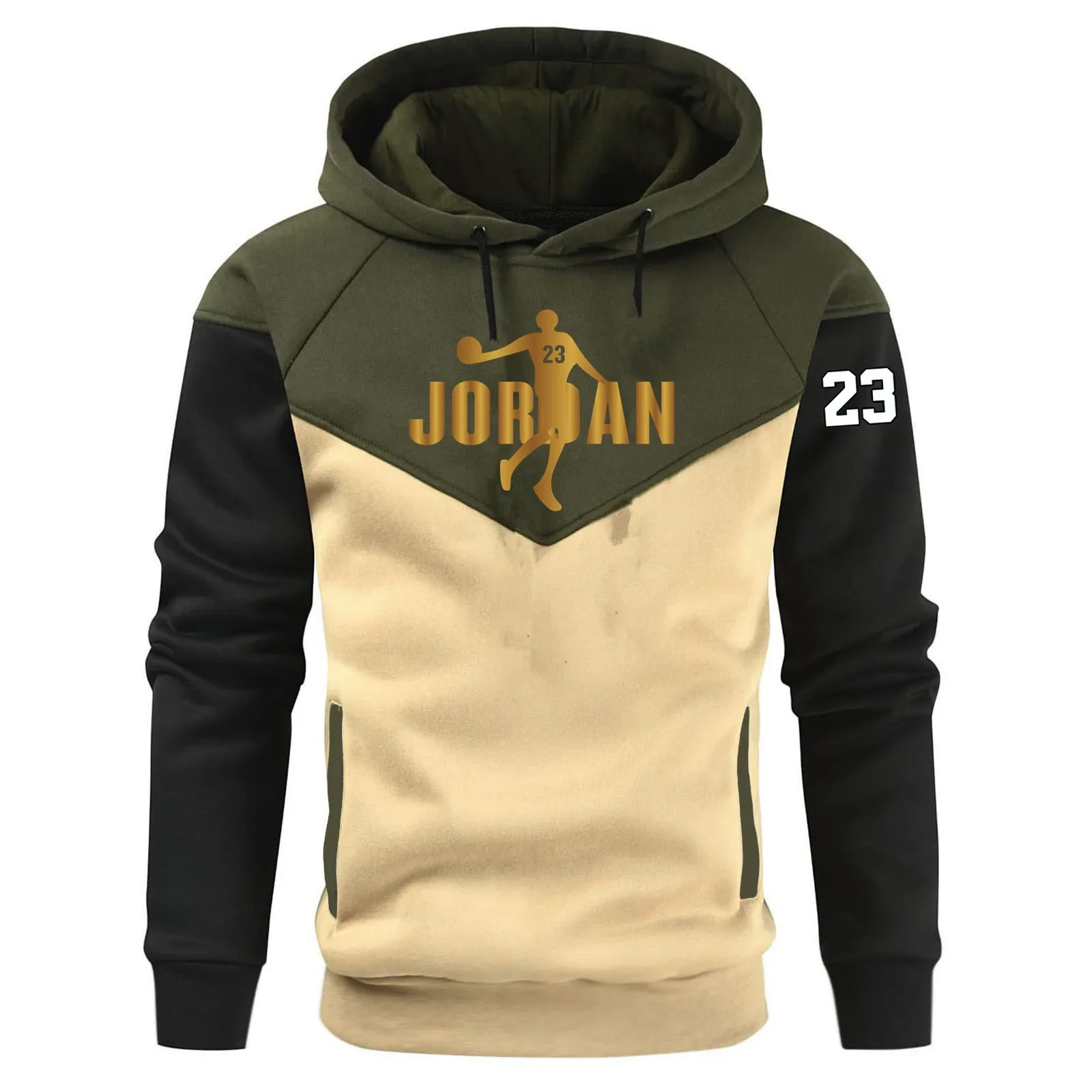 2025 Men's brand clothing autumn and winter pullover fashion hoodie casual jogging high quality hoodie fitness sweatshirt