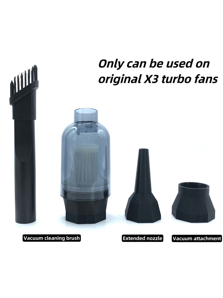 

X3 Handheld Jet Fan Vacuum Cleaning Accessory Practical Turbofan Accessories Only For X3 Jet Fan