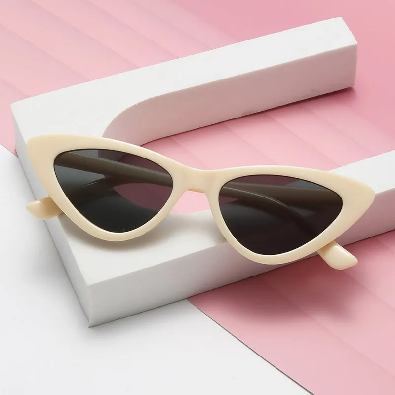 

New Children Cute Cateye Sunglasses Fashion Brand Design Kid Cat Eye Sun Glasses Boy Girl Unisex Sunglass Vintage UV400 Goggle