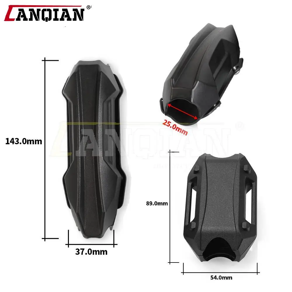 25mm Motorcycle Engine Crash Bar Protection Bumper For YAMAHA XJ 600 XJ600 N S XJ600N XJ600S DIVERSION Decorative Guard Block