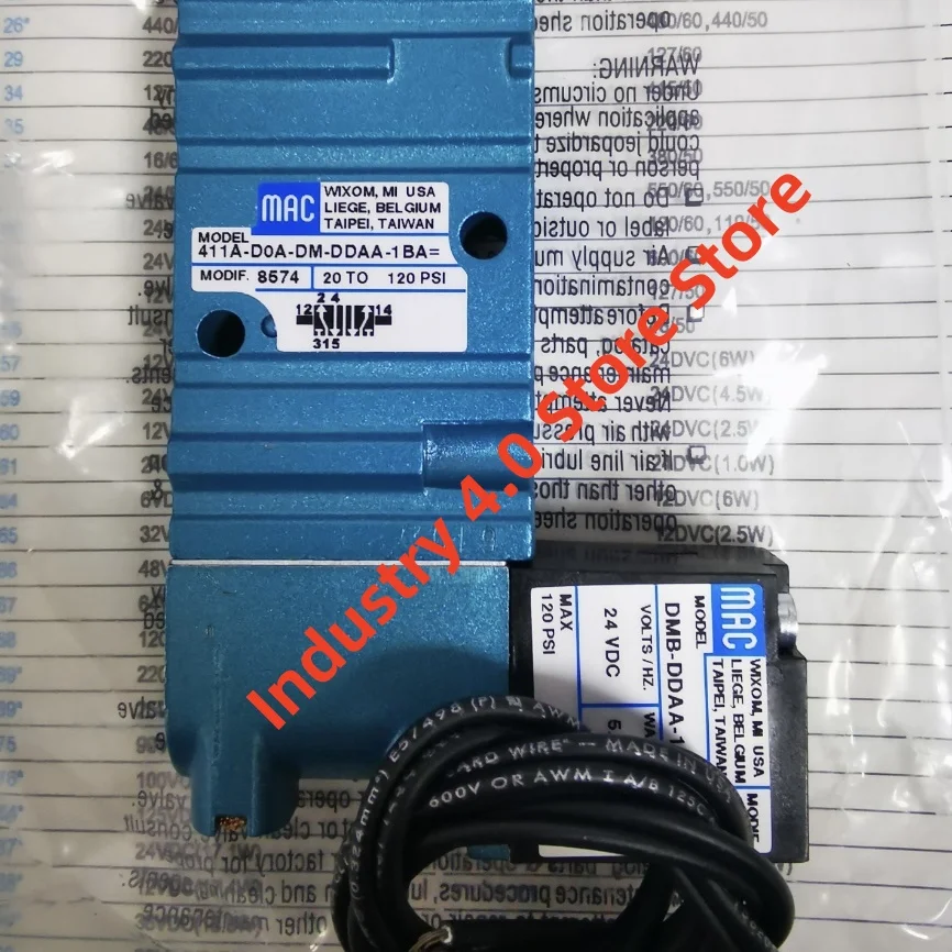 411A-D0B-DM-DDAJ-1JB 411A-DOA-DM-DDAA-1BA electromagnetic valve brand new
