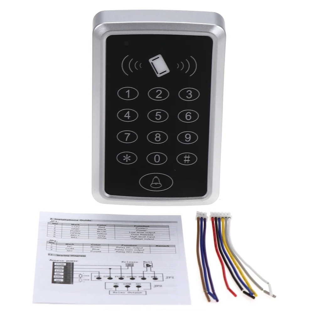For Automatic Door Entry System with Keypad and Card Reader for Dual Mode Authentication and High Volume User Management