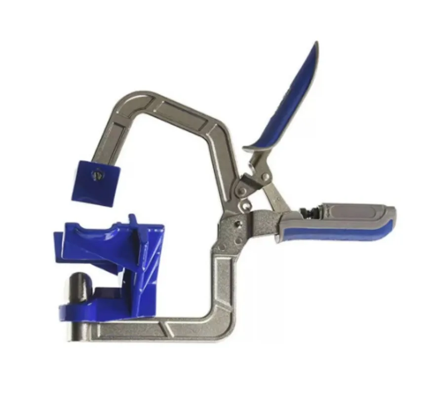 90° Corner Clamp for Woodworking, Right Angle Fixing Clip for Pocket Hole Joinery, Cabinet & Photo Framing - view 2