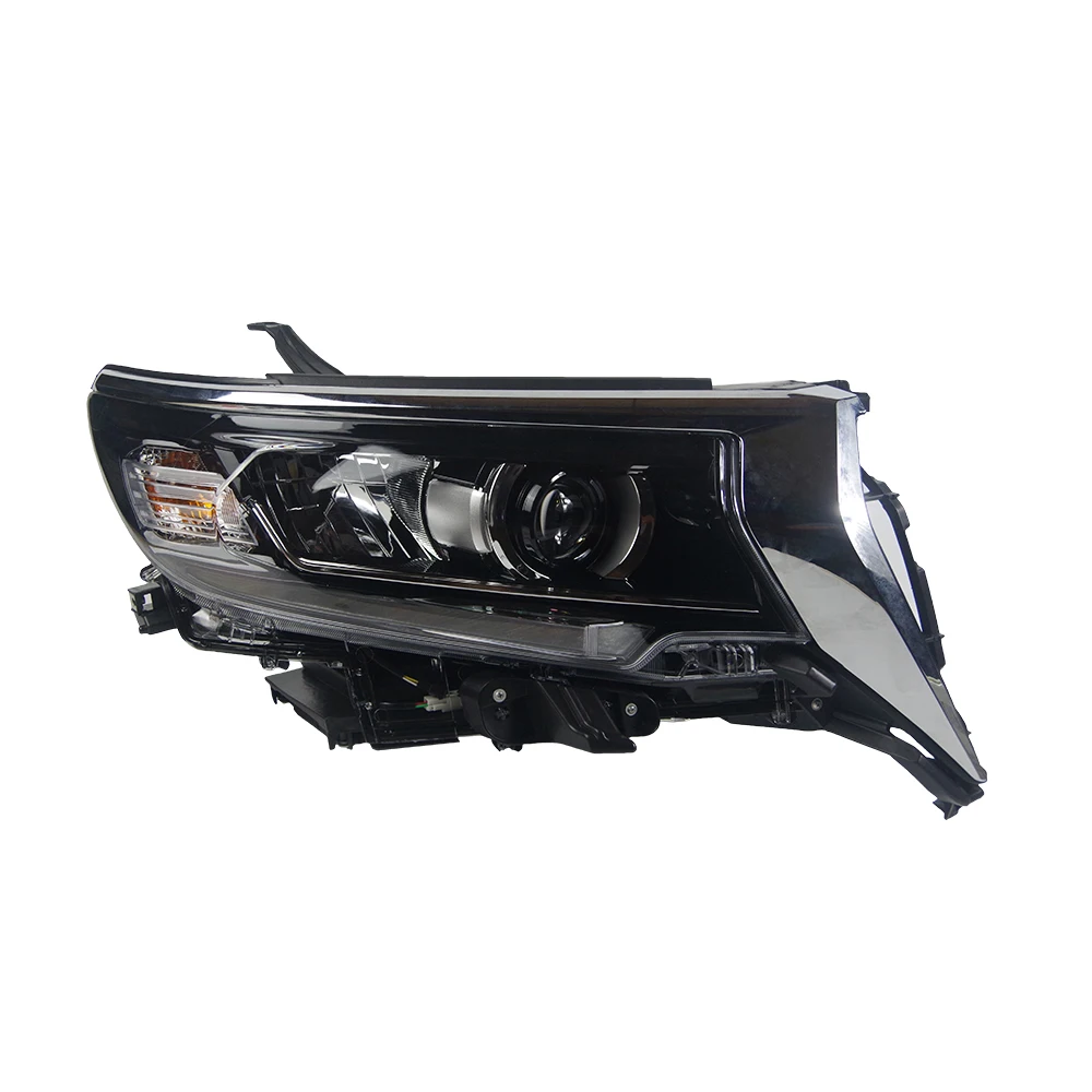 Car Lamps for Toyota 2018-2023 Land Cruiser Prado Auto Headlight Assembly High Configure Design Styling LED with DRL 100W