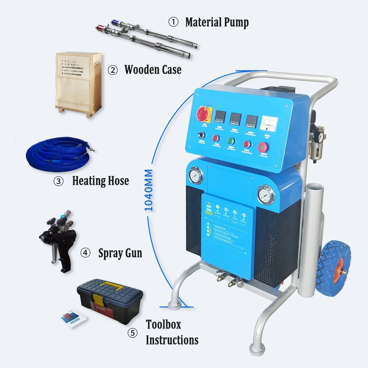 Automatic Polyurethane Spray Machine Pu Foam Equipment