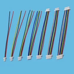 10Pcs JST SH 1.0mm Pitch 2/3/4/5/6/7/8 Pin Wire Cable Connector Female / Female to Female Terminal Plug Electronic Wires 28AWG