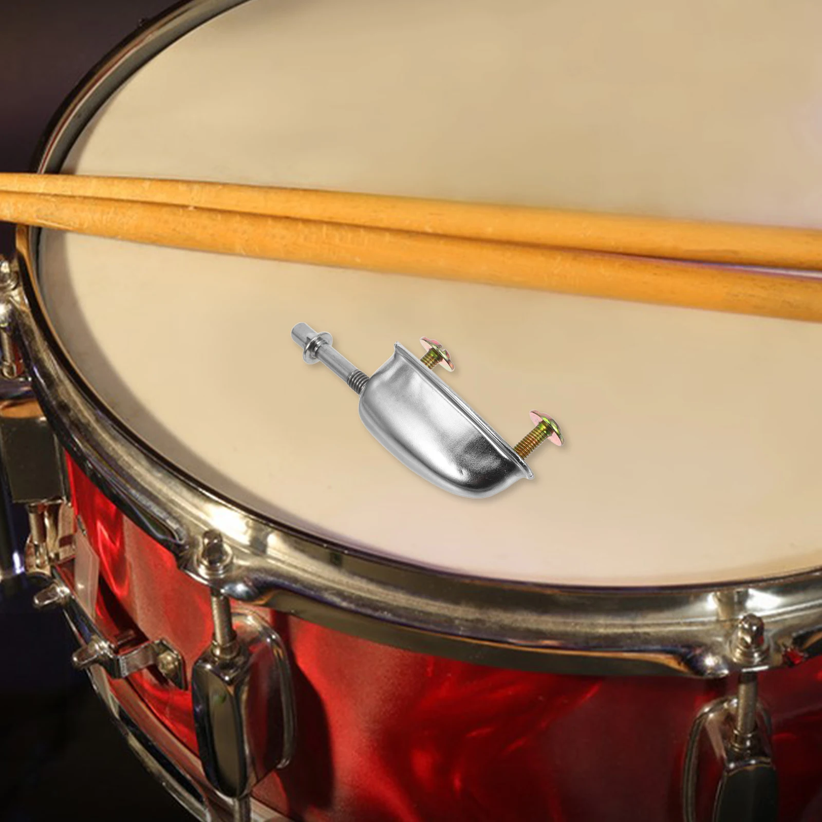 

Snare Drum Lugs Metal Cover Accessories Durable Iron Replacement Parts Silver Color Double Ended Floor Legs Hook