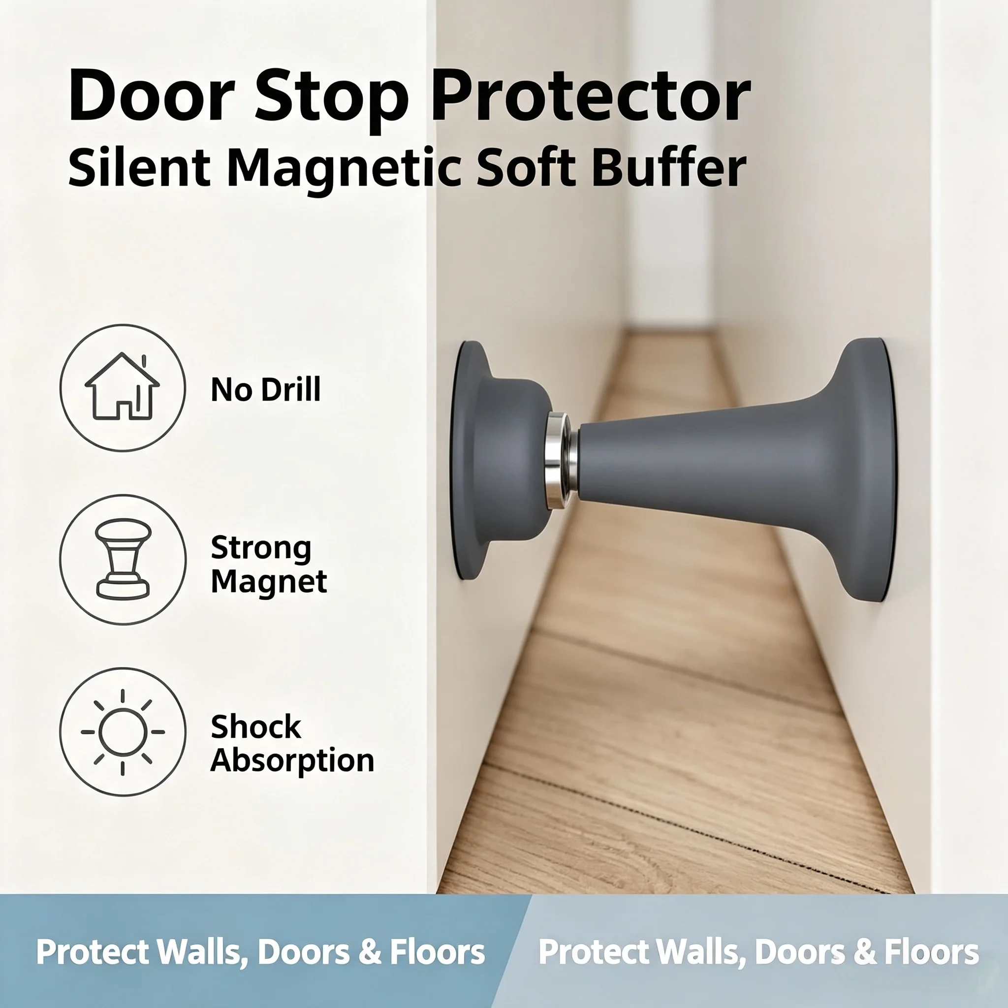 New Silicone Magnetic Door Sto - Magnetic Drill Press recension och pris