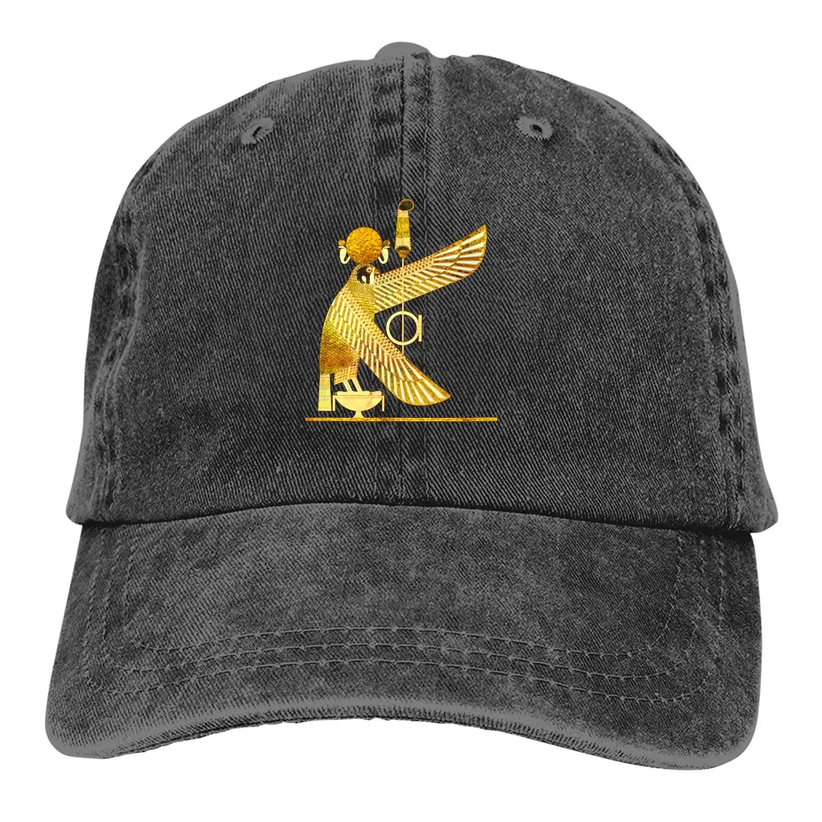 Golden Ra Egyptian Sun God Baseball Cap Men Hats Women Visor Protection Snapback Ancient Egyptian Symbol Caps