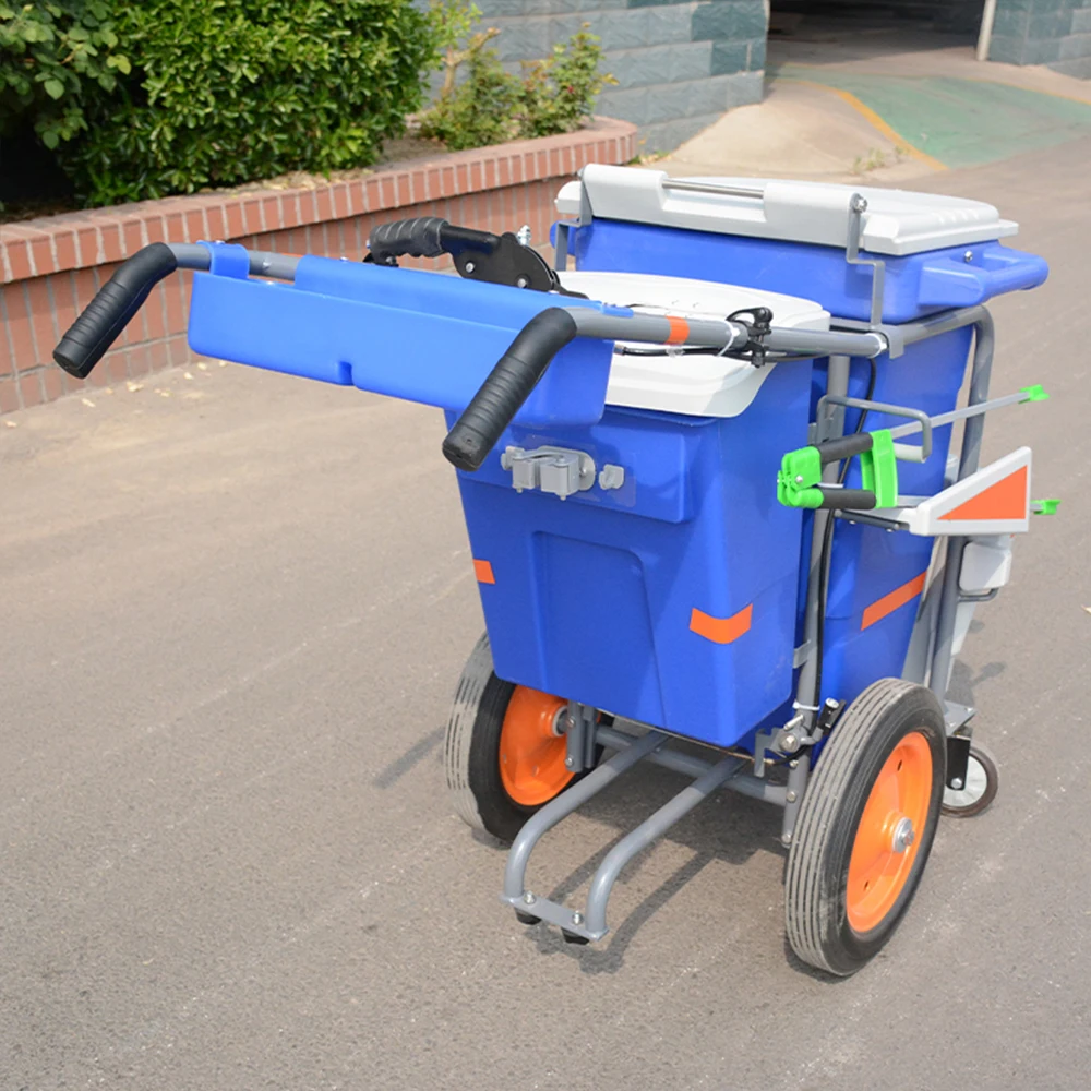 Customized High-end Environmental Street Sanitation Vehicle Floor Cleaning Trolley Cleaning Carts