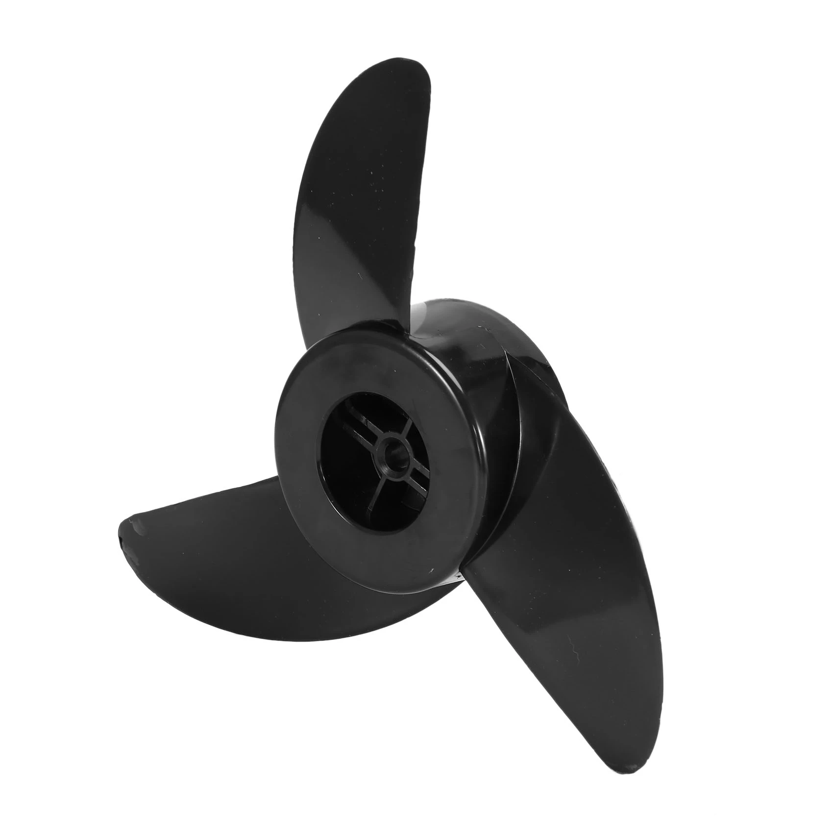 A52TBoat 3-Blade Propellers Electric Outboard Trolling Motor Prop and Mount Nut Marine Dinghy Outboard Propeller Replacement