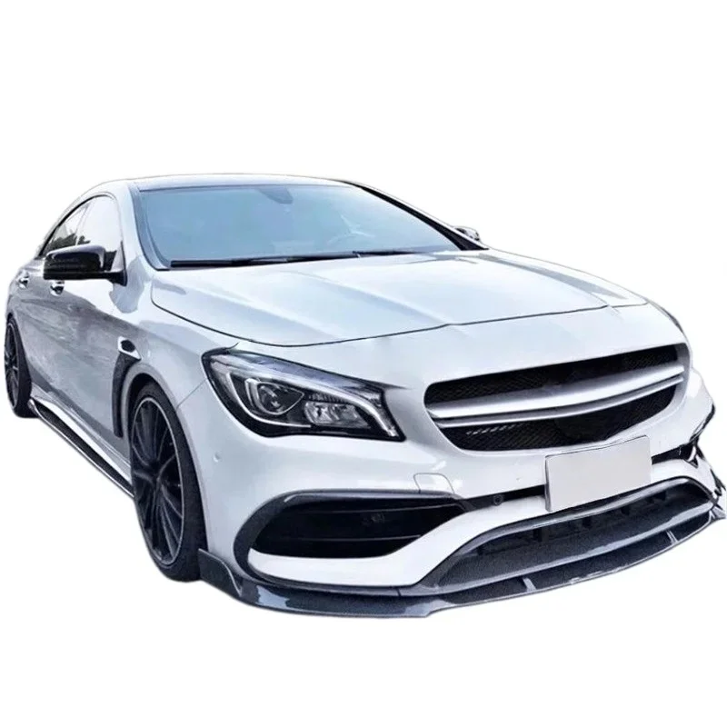 High Quality Carbon Fiber Body Kit with Front Lip Side Skirt Rear Lip and Tail Wing for Compact Sedan Off-Road