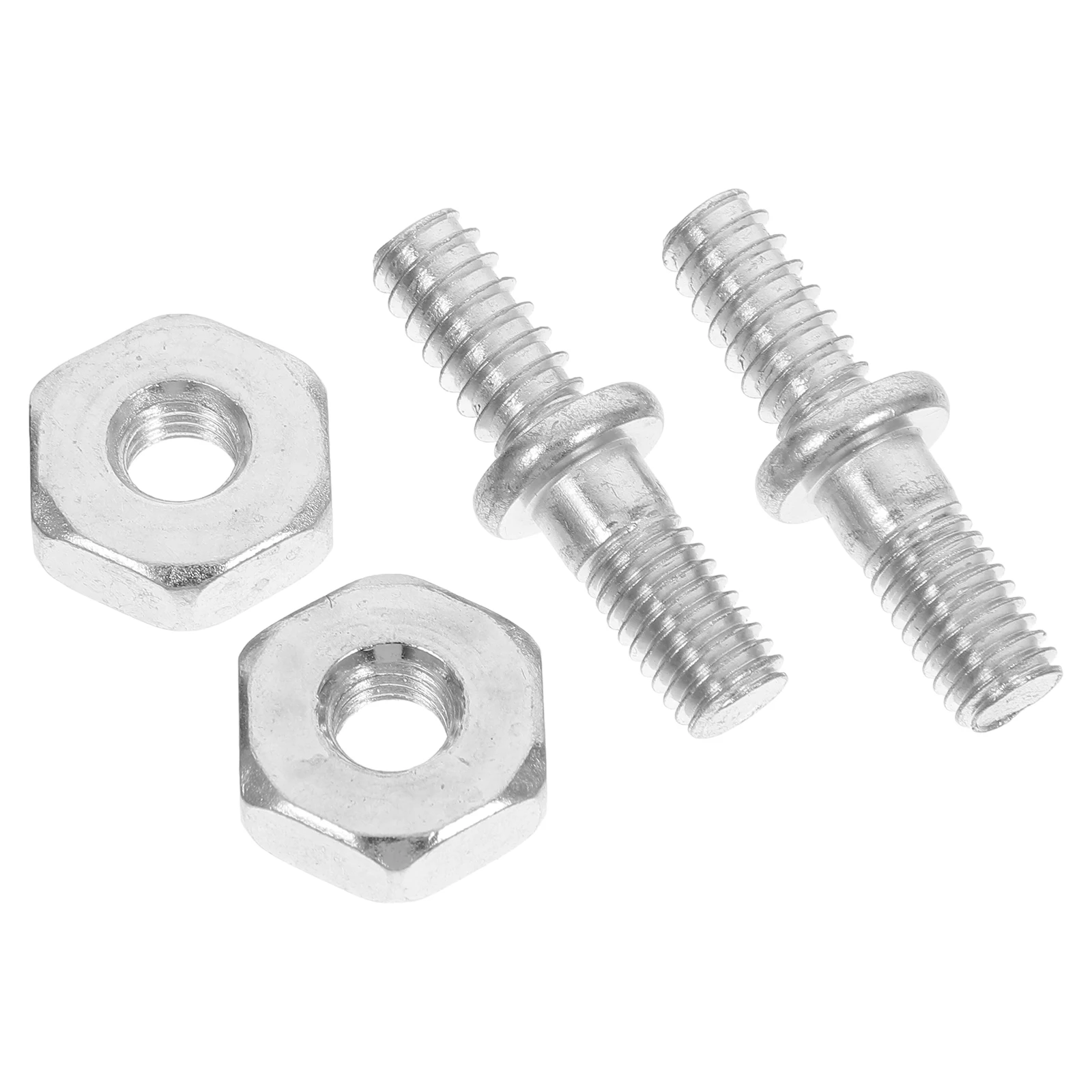 

2Pcs HighVisibility CarbonSteel Mini NutStud for PortableHandheld Chainsaw GuideBar ReplacementParts