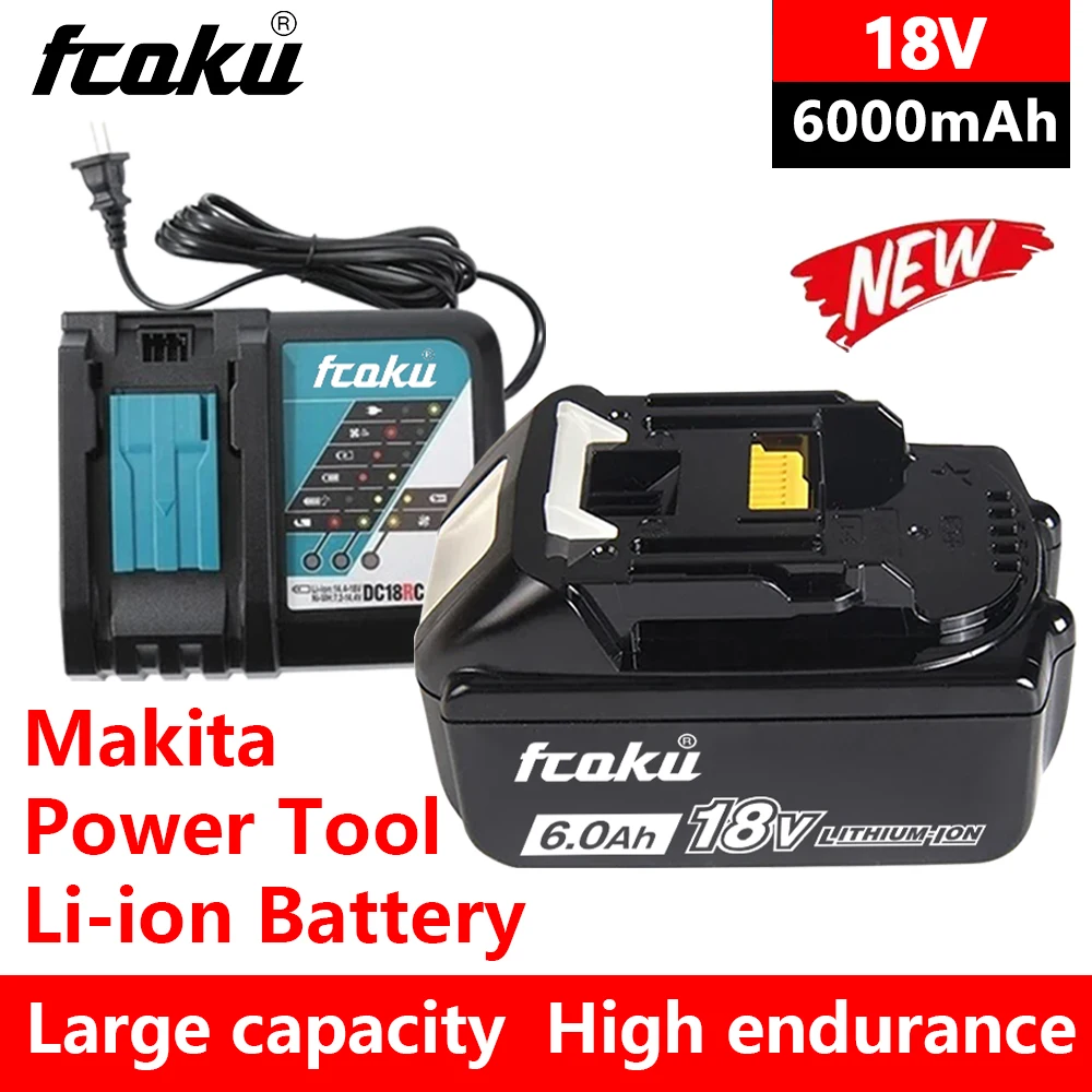 

For Original Makita 6.0Ah 9.0Ah Battery , For Makita 18v 9.0Ah BL1830 BL1830B BL1840 BL1840B BL1850 BL1850B Power Tools Battery