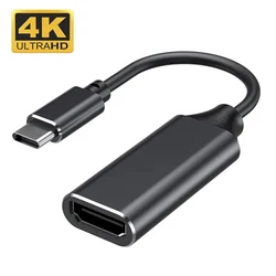 USB C to HDMI-Compatible Cable Adapter USB 3.1 Type C 4K HD TV Converter for Projector PC Laptops MacBook Pro Air Huawei Samsung