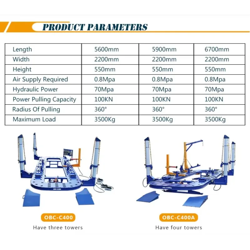 Measurement System Workbench   Frame Machine  Body Equipment Crash Repair Automotive