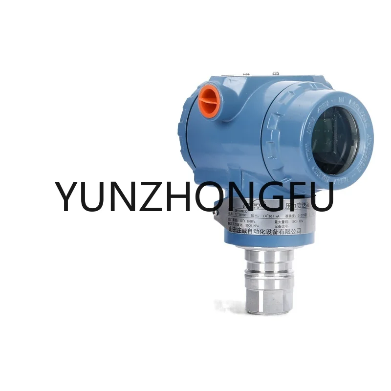 Single Crystal Silicon Remote Hart Sensor 4-20mA Output Hydraulic Pressure Pressure Transmitter