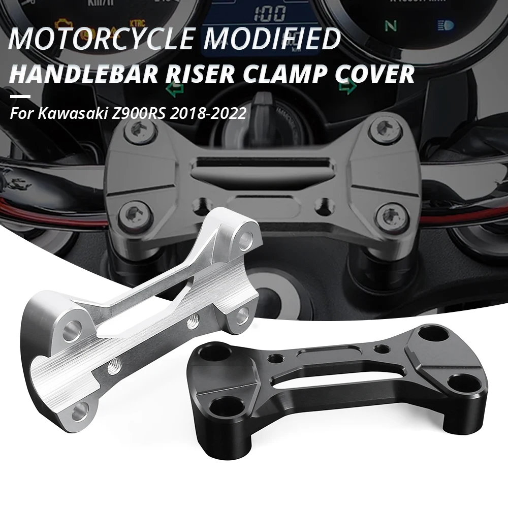 

For Kawasaki Z900RS CAFE 2018 2019 2020 2021 2022 Motorcycle Modified Handlebar Riser Clamp Cover Z900 RS Decorative Accessories