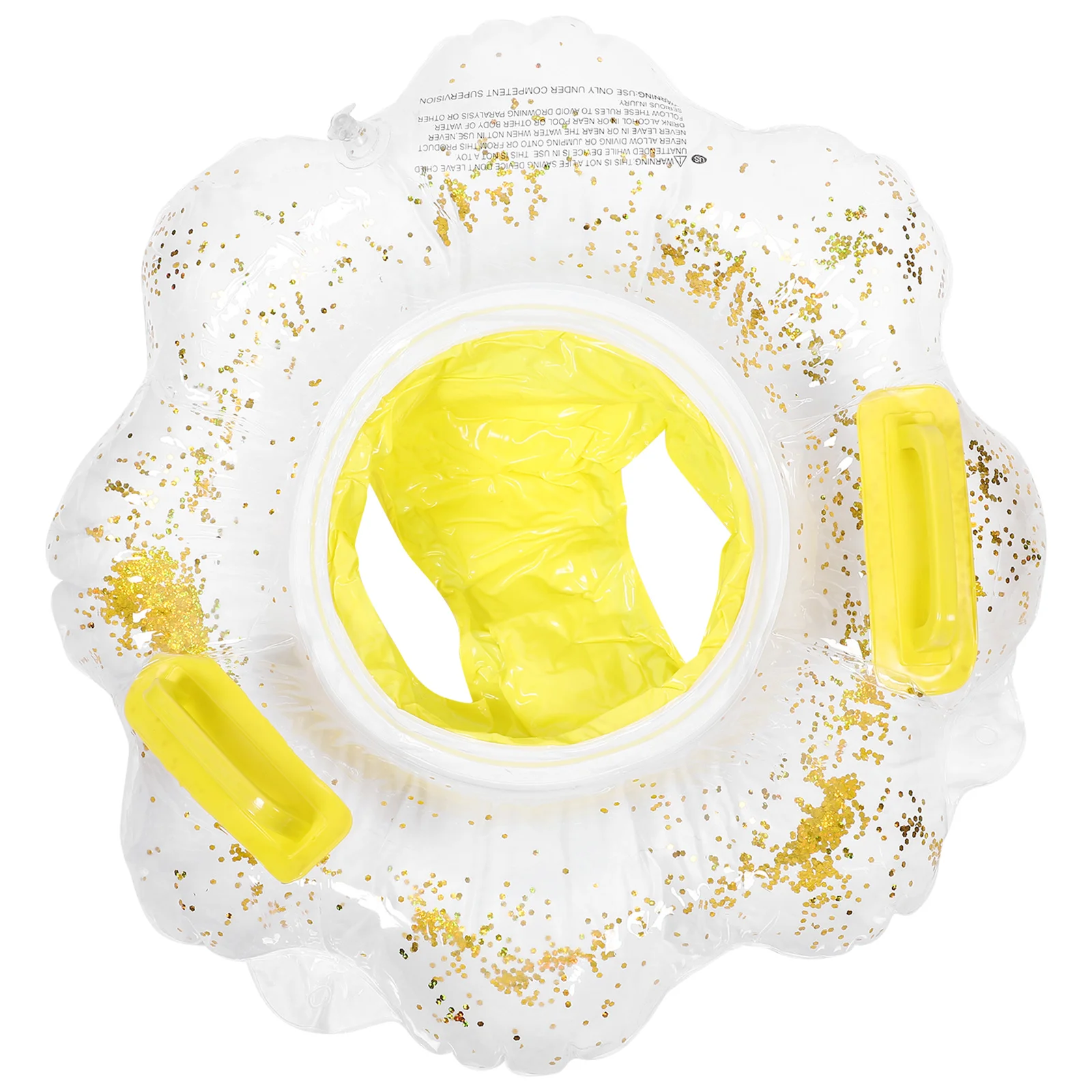 Inflatable Baby Swimming Ring Toddler Pool Float Secure Seating Support Baby Swim Float for Pool Swim Floats for Toddlers 1-4