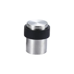 Stainless Steel Door Stopper Hardware Anti-Collision Door Stops Door Stops Holder Punch-install Door Stops 6 Colors