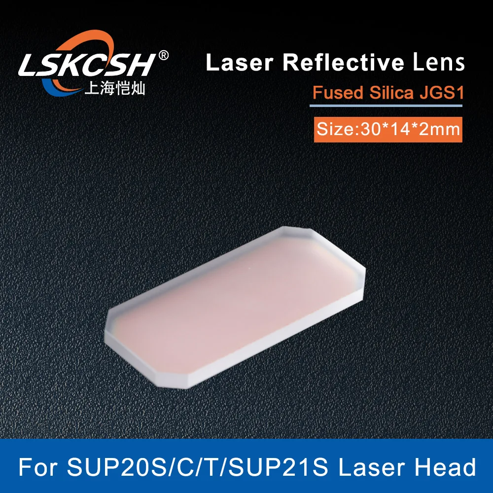 Imagem -02 - Lskcsh Sup Lente Reflexiva a Laser Soldador a Laser de Fibra Solda Cabeça de Soldagem para Cqwy Sup20s Sup20t Sup21s Original 30*14*2 mm