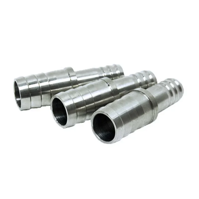 ZRDR Stainless Steel Fish Tank Water Pipe Adapter Variable Diameter PU Pipe up down Conversion Joint for Aquatic Equipment