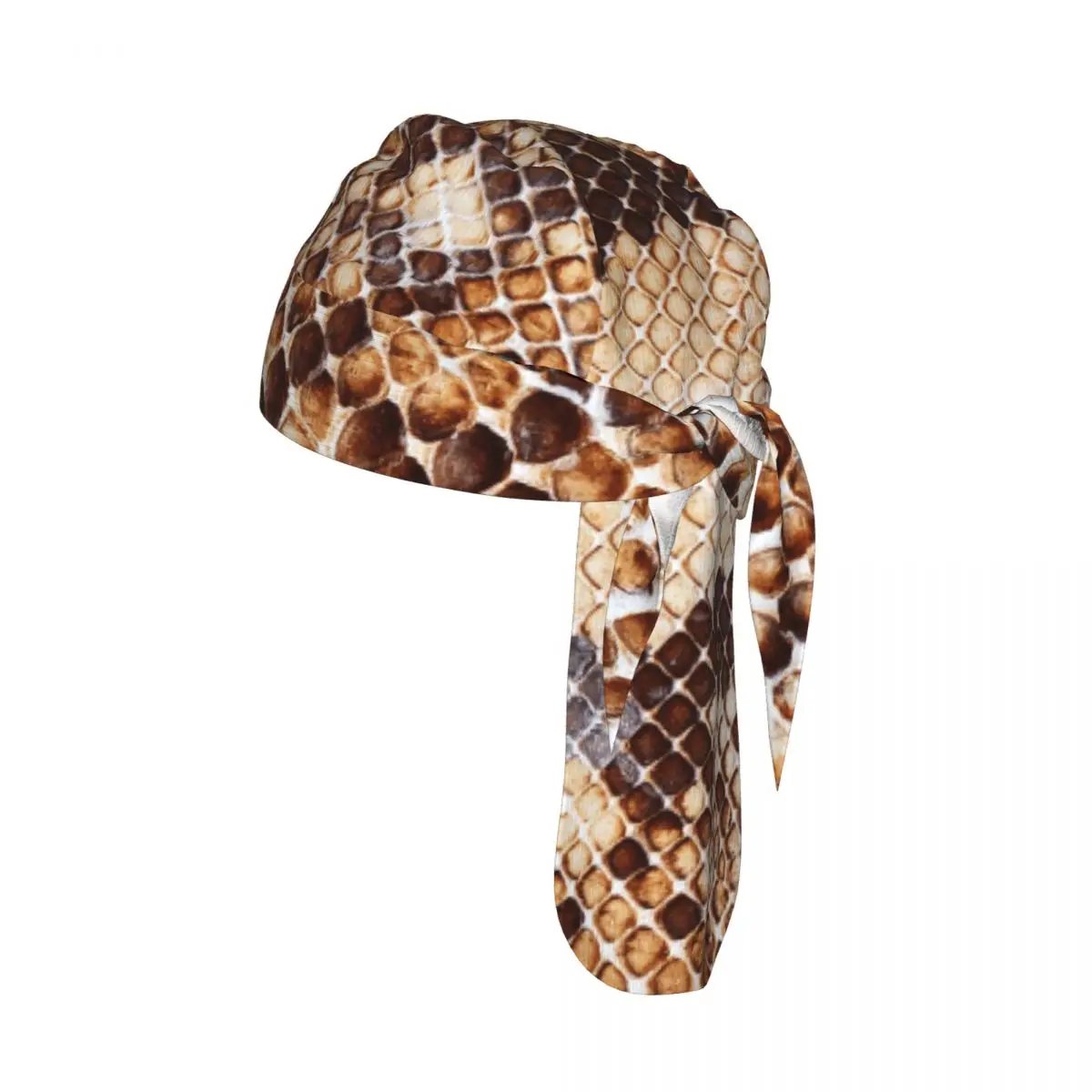 

Дышащая велосипедная головная повязка с узором под змеиную кожу, быстросохнущая велосипедная шапка-шарф