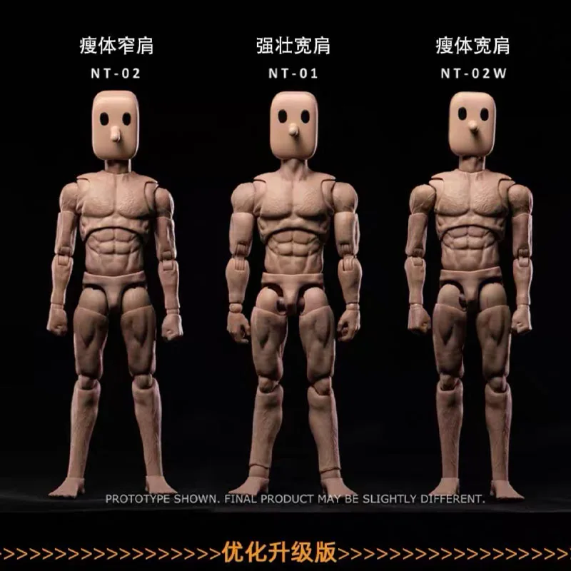 

In Stock NOTA TOYS Original BOX NOTAMAN 1/12 Strong muscular body Action Figure Model ToyGift for Kid Foam Box Packaging