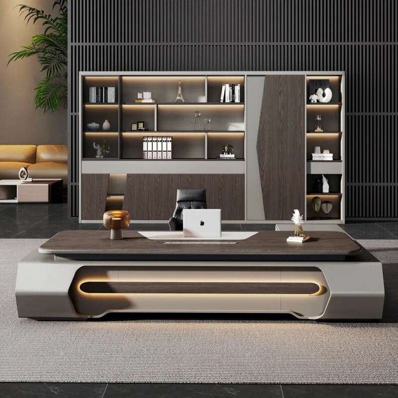 Senior Designer Desk Light Luxury Large Class Supervisor Leadership President General Manager