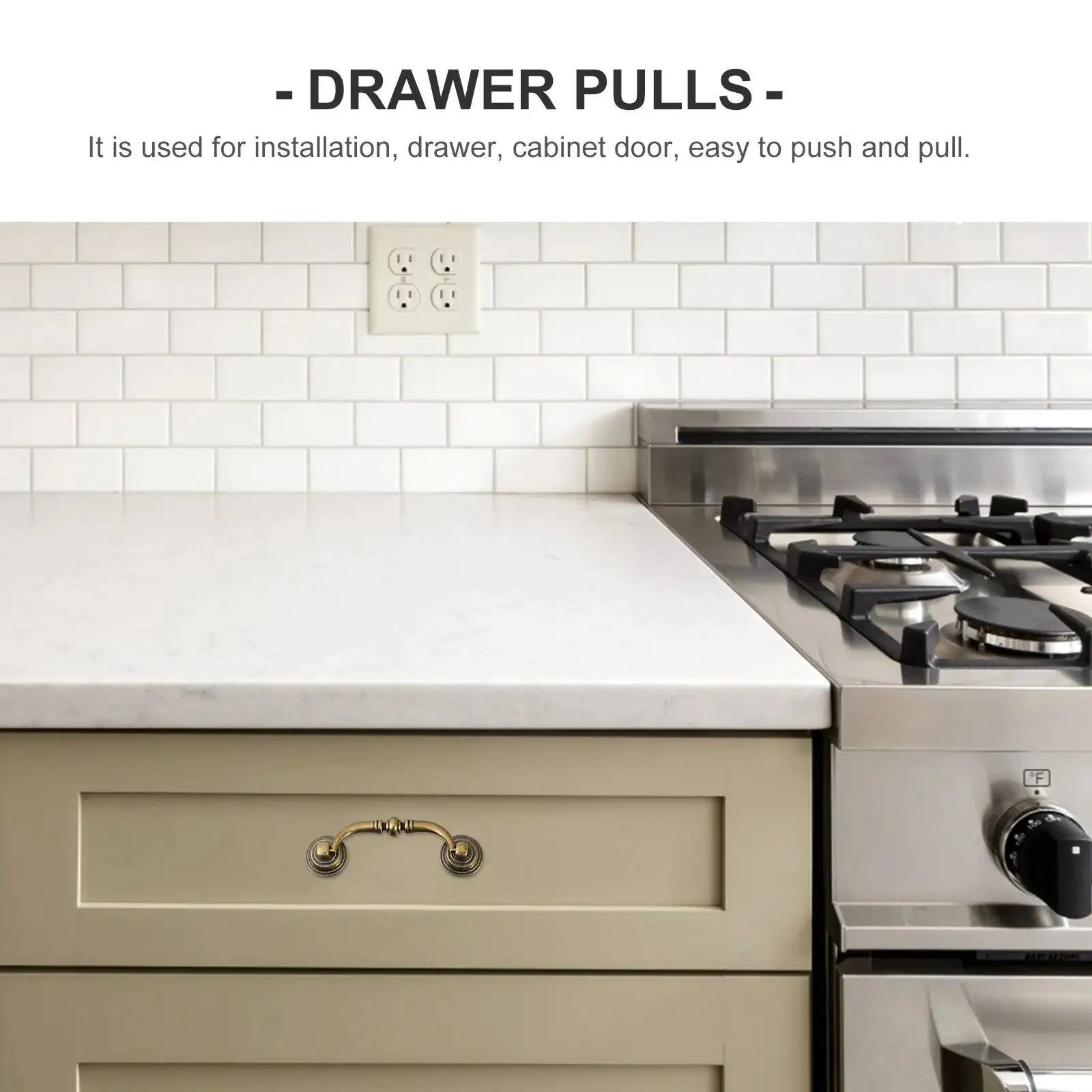 4 個のヴィンテージキャビネットハンドル滑らかなバリなし家具アクセサリー引き出し取手ヨーロッパスタイルのノブ