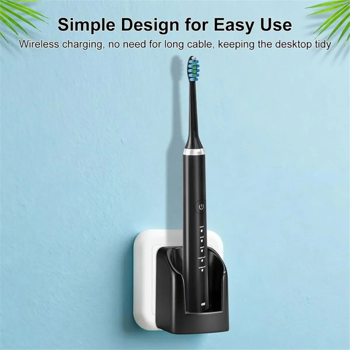 (AD11] Wall Charger for Electric Toothbrushes,Replacement Charging Station Socket for IO3-IO6 PRO/DB Series B EU Plug