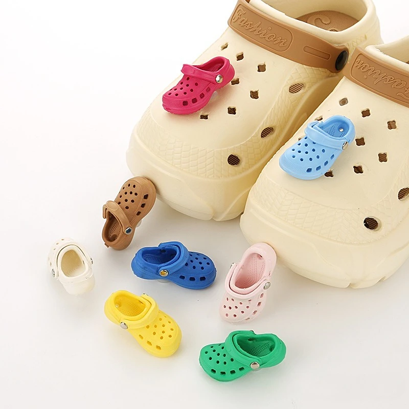 PVC-Schuhcharms für Clog-Sandalen und Slides, Niedliche Clog-Design-Schuhschnallen, DIY Lustige Schuh-Accessoires, Partygeschenke für Frauen und Männer – Detail 4