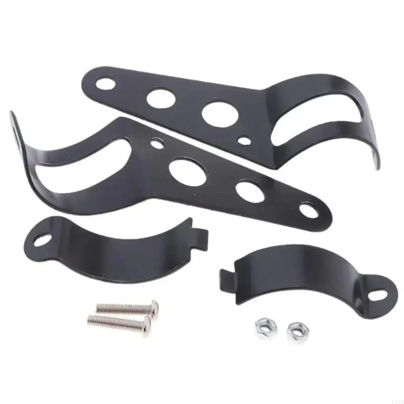 

Motorcycle Headlight Mount Bracket Holder Adjustable Universal Aluminum Headlight Lamp Ear Bracket Motorbike Accessories H9EE