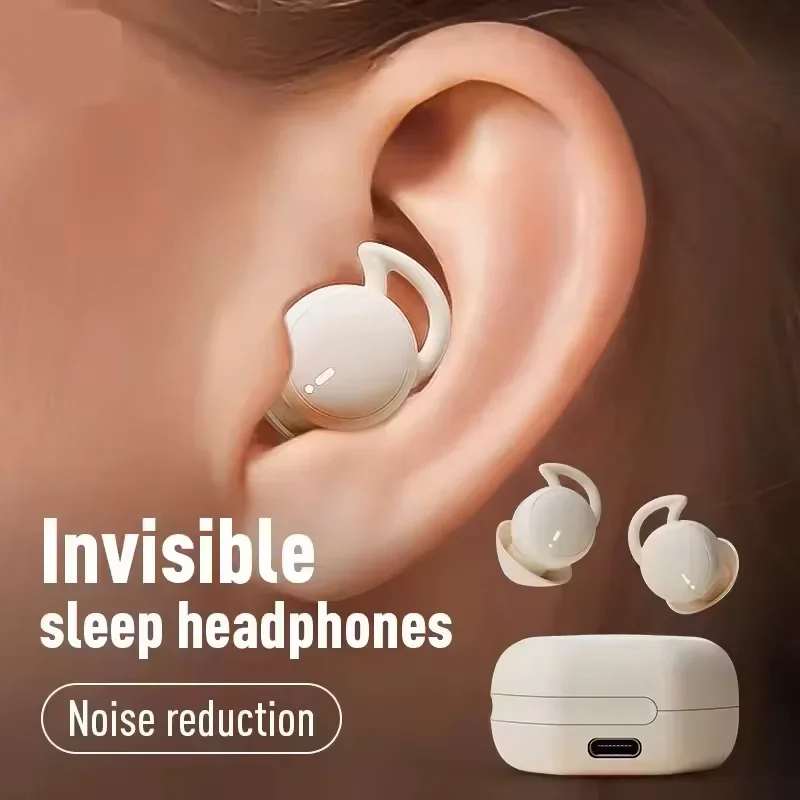Bluetooth Earbuds,Wireless Sleep Ear Buds,Invisible Noise Cancelling Earphones,Bluetooth  Sleeping Headset for Small Ears Canal