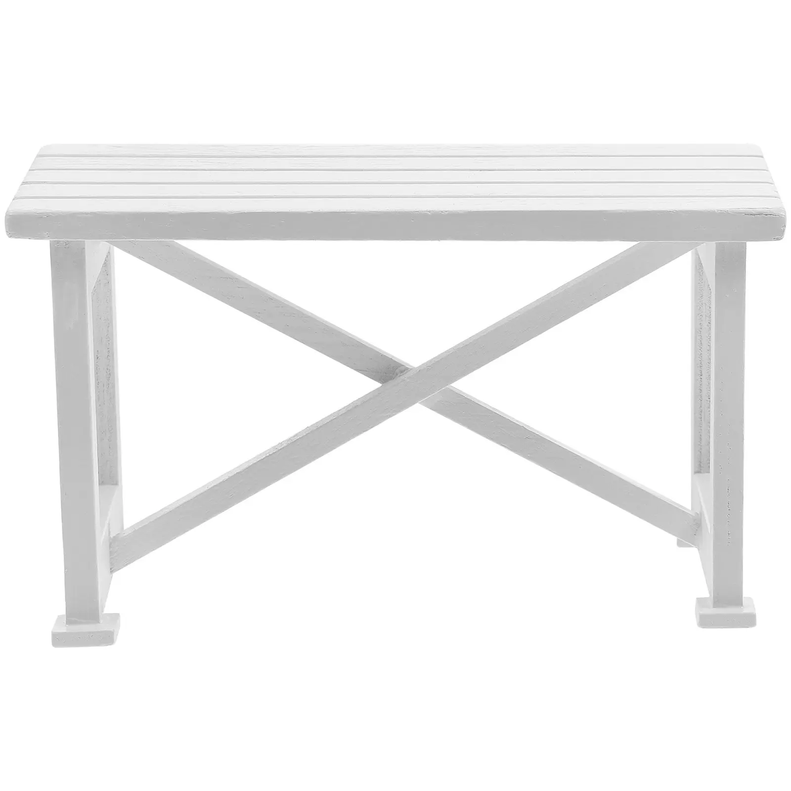 

Mini Outdoor Table Miniature Furniture Accessory Wooden Small Patio Table for Dollhouse Garden Balcony Decor Dollhouse Furniture