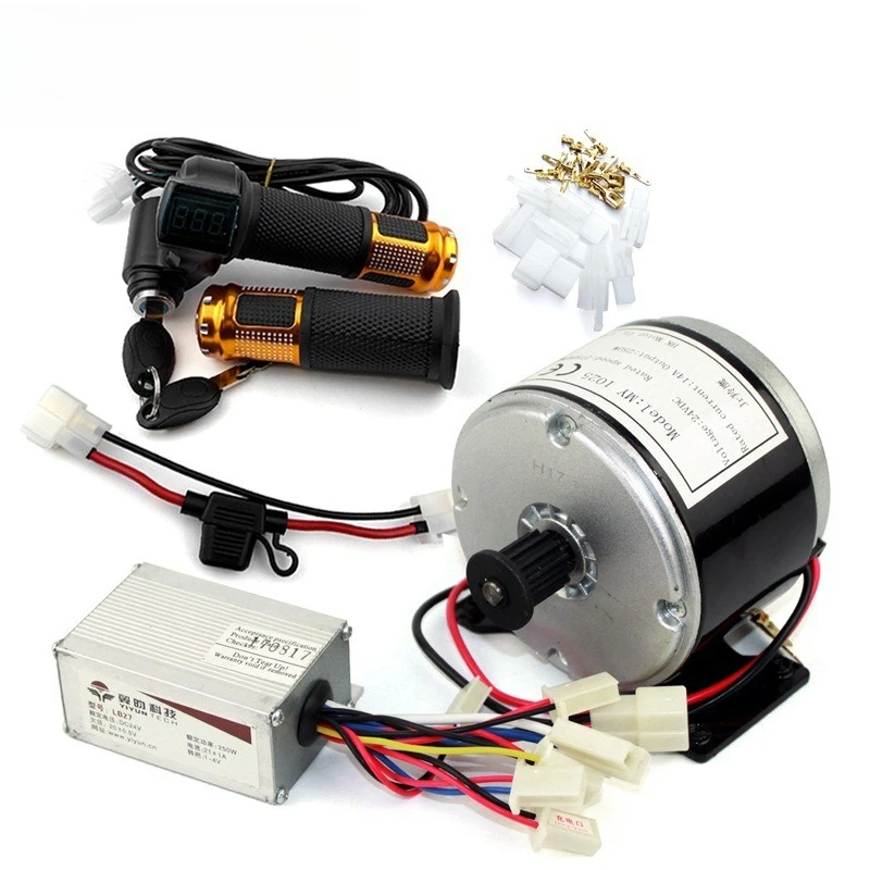 

24V 250W Electric Scooter Belt Drive Motor MY1016 High Speed Engine Conversion Kit Electric Vehicle