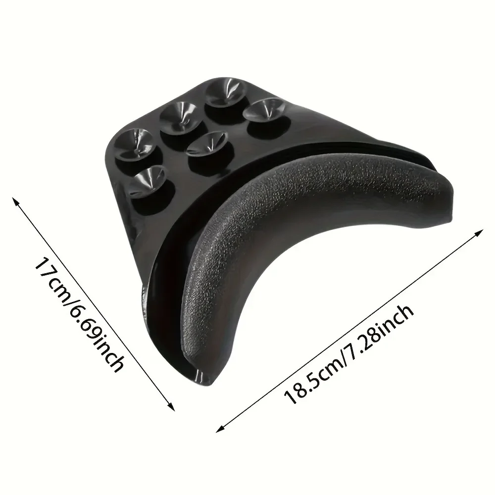 1pcs Silicone Shampoo Bowl Neck Rest Non-Slip Pillow Salon Sink Neck Cushion with Suction Cups for Hair Washing Barbershop Tools