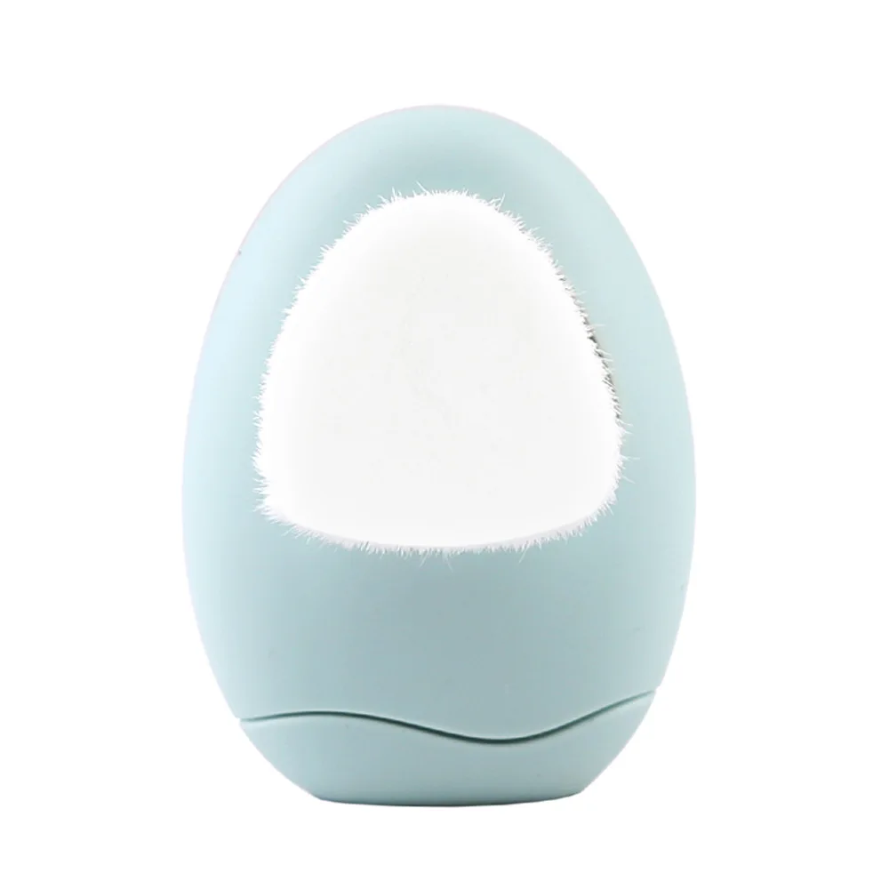 1 st Dubbele Hoofd Gezicht Wassen Borstel Zijdig Siliconen Handmatige Massage Gezichtsreiniger Borstel Zachte Haren Diepe Reiniging Peeling Tool