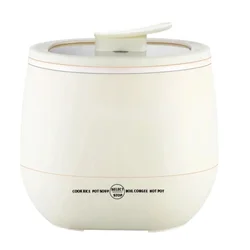 Convenient and versatile mini rice cooker with 1.8L capacity - Ideal for dormitory use - Effortless cooking thanks to durable no