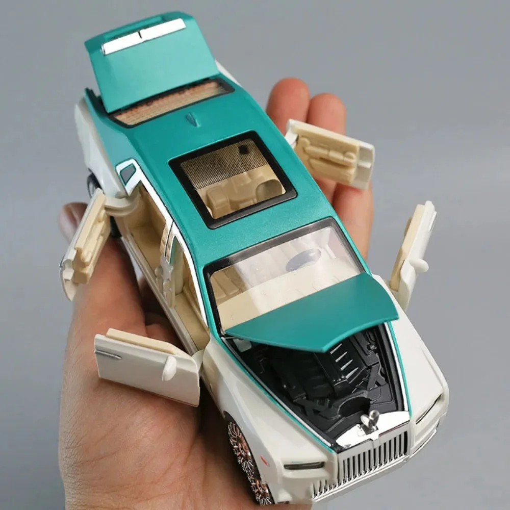 

1:32 Моделирование Rolls-Royce Phantom Модель автомобиля Украшения Роскошный пластиковый автомобиль Седан Детская игрушечная машинка Коллекция для мальчиков