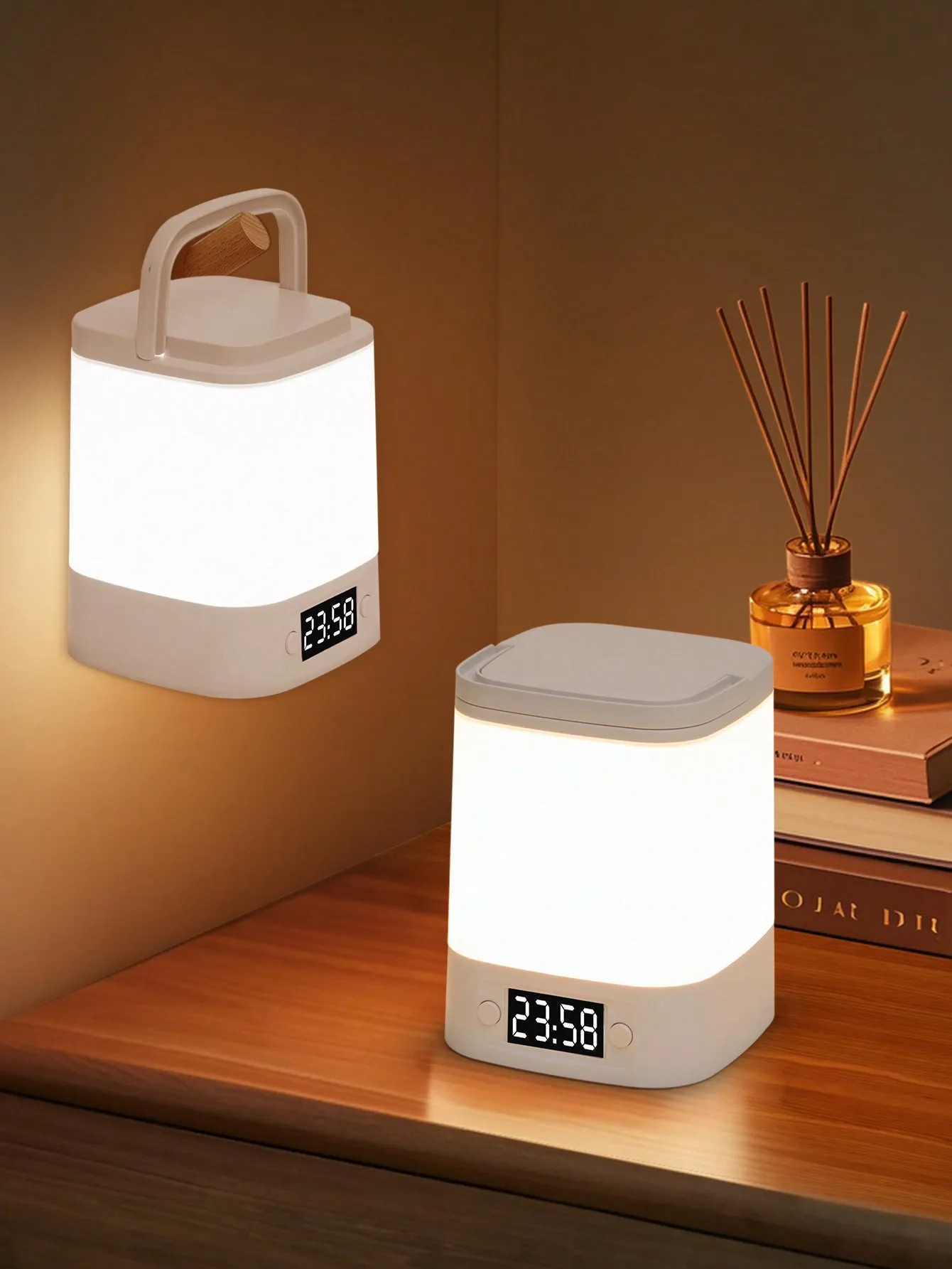 20oz LED Touch Tap Light: Rechargeable, Remote-controlled, 3 Color Temperatures, Eye-care for Nursery, Dorm, Camping