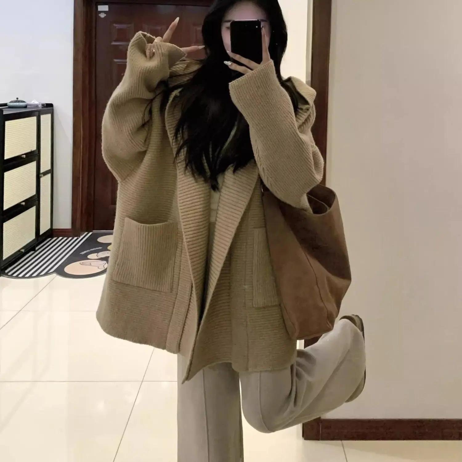 

Sweaters Jumpers Cardigans Womens And With Crop Top Together Cotton Acrylic Scalloped Hem Fitted Line Party Dinner Sweet Holiday