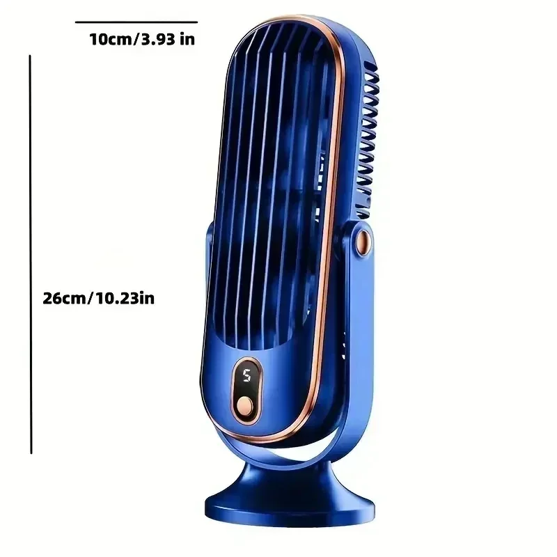 

Portable air conditioner home small air conditioner 720 degree adjustable hair dryer USB charging large battery dual motor