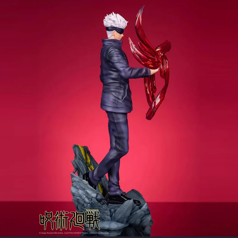Jujutsu Kaisen Satoru Gojo Zero Reverse Technique PVC Anime-Figur Sammlerstatue 28,5cm Desktop-Dekoration für Anime- und Manga-Fans